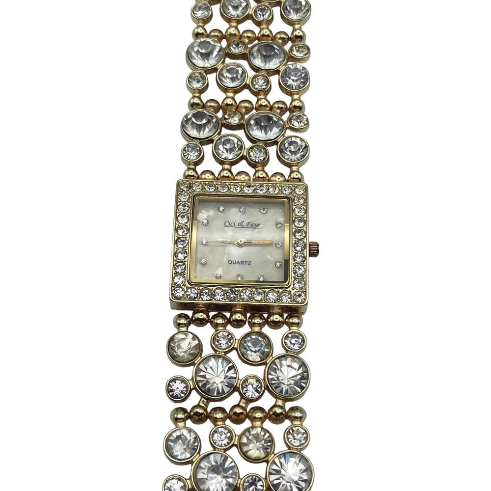 Cici & Faye Women's Watch 29mm - Fresh Battery - Crystal Like Bezel and Band